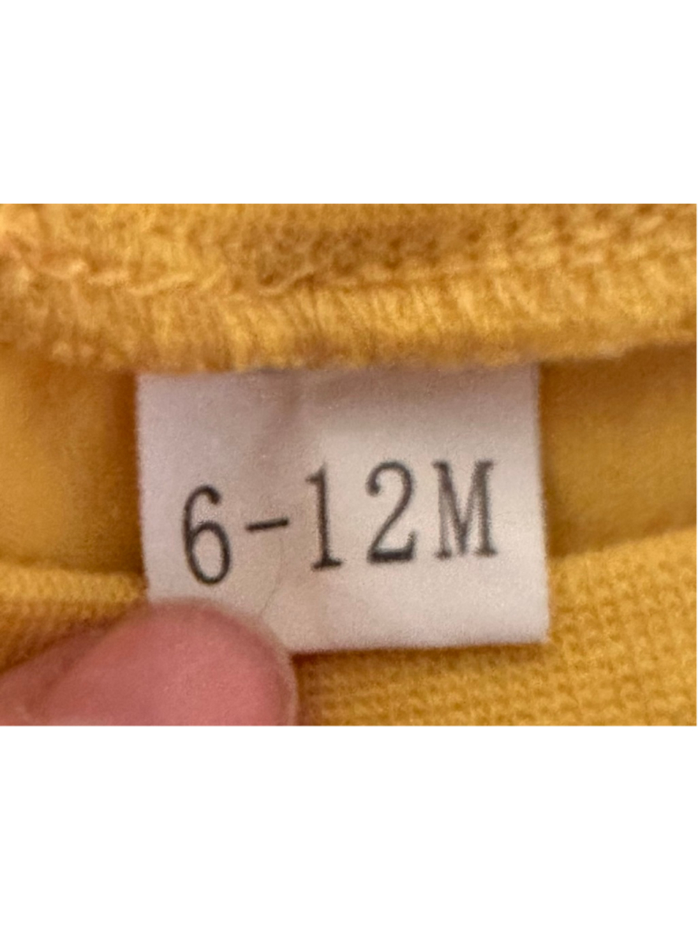 Baby Unbranded Matching Set 6-12 Months Yellow Daisy - Picture 4 of 5